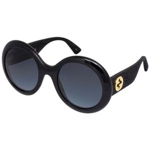 New 55mm Gucci Shimmer Sunglasses, GG0101S